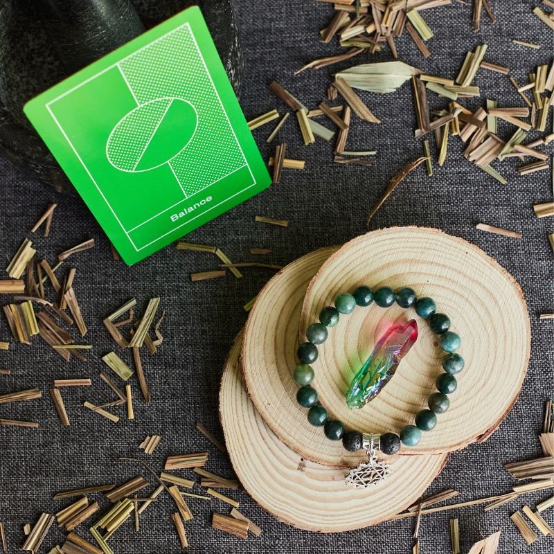 Brazalete Anahata (Jade Verde)