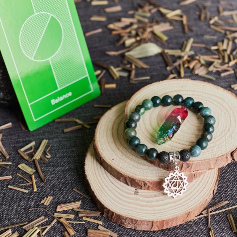 Brazalete Anahata (Jade Verde)