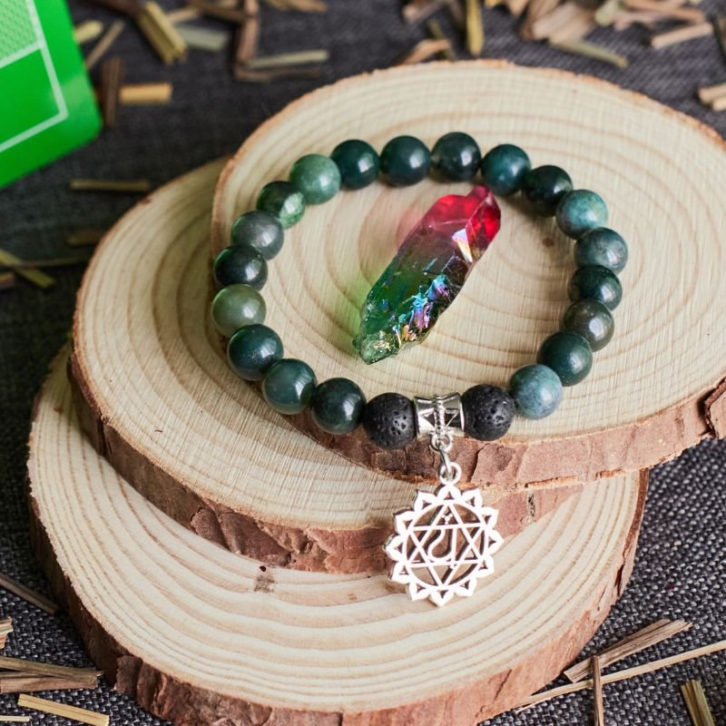Brazalete Anahata (Jade Verde)