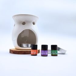 KIT Difuser + Candles + 3 Esencial Oils